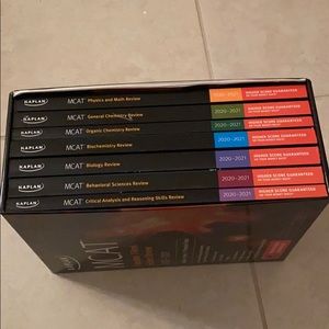 Kaplan MCAT 7 book set 2020-2021